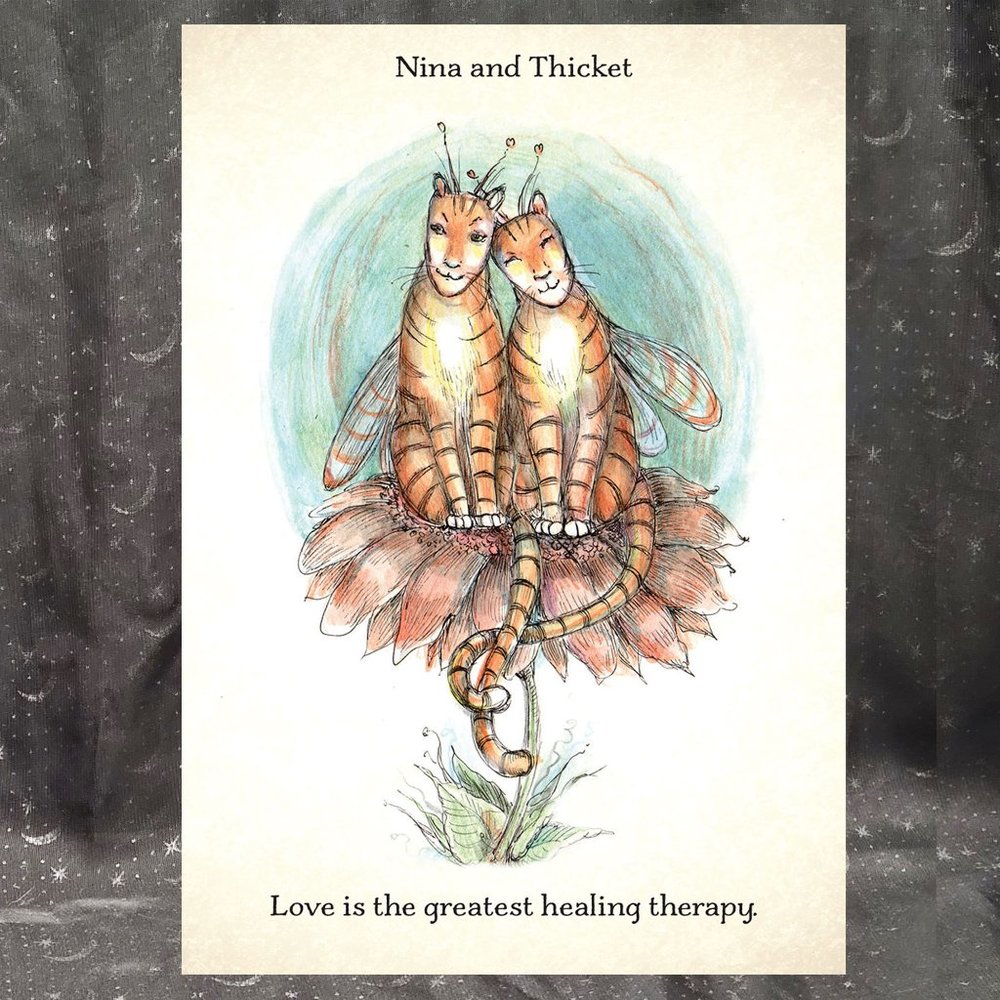 🧚‍ PIXIEKINS: A Daily Inspiration Deck Paulina Cassidy 72CARDS AUTHENTIC USGS - Picture 9 of 15